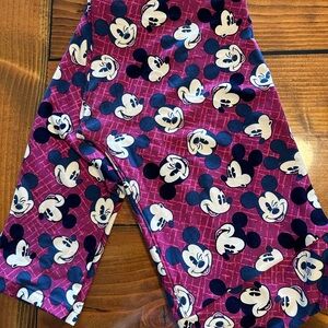Purple Mickey Mouse LuLaRoe TC  Leggings